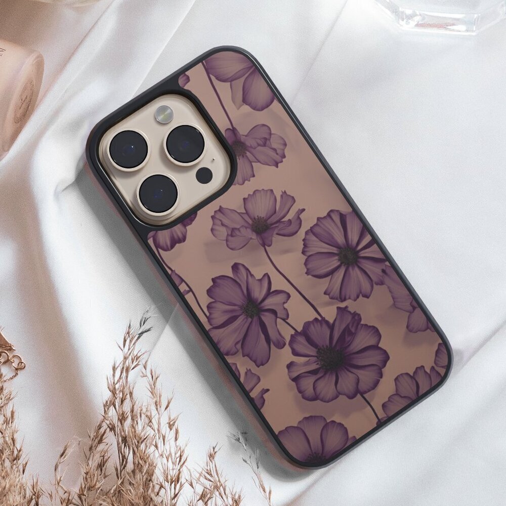 Floral Phone Cover – iPhone 16, 15 Pro, Galaxy S25, S24, S24 Ultra, Pixel 9